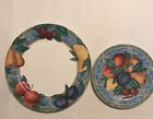 Victoria and Beale Casual Forbidden Fruit Dinner & Salad Plates