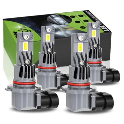 For Toyota Corolla 1993-2013  LED Headlight Bulbs Kit High Low Beam 10000K White - Image 1 of 4