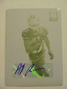 2012 Elite AJ Jenkins San Francisco 49ers Illinois Auto 1/1 - Picture 1 of 1