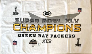 NEW Green Bay Packer Super Bowl Champ Trophy Beach/Pool Towel Locker Room Design - Picture 1 of 3
