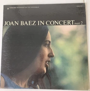 Joan Baez in Concert, Part 2 1963 Vanguard Records Vinyl LP Live  MONO - Picture 1 of 6