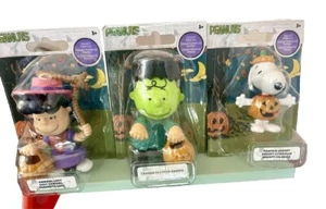 CHARLIE FRANKEN BROWN Halloween Peanuts Mini Figure Charlie Brown Snoopy Lucy - Picture 1 of 4