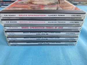 Bruce Springsteen 6 CD Lot Live 75-85 Lucky Town Human Touch - Imagen 1 de 3