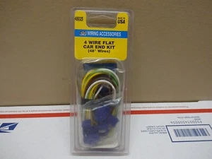 HOPKINS 48025 / 4 WIRE FLAT CAR END TO TRAILER KIT 48" WIRES / NEW - Picture 1 of 4