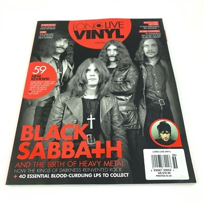 LONG LIVE VINYL Magazine BLACK SABBATH Birth Of Heavy Metal IGGY POP Lost Decade - Image 1 of 4