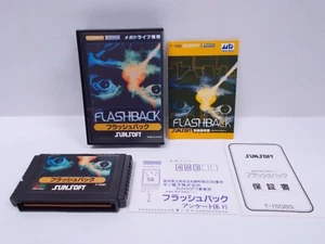 Mega-Drive Genesis -- FLASH BACK -- JAPAN GAME. Work fully!. 13843 - Picture 1 of 12