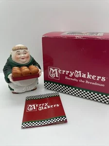 Department 56 MerryMakers Barnaby The Breadman Ceramic Sculpture - 9361-0 - Picture 1 of 8