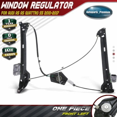 Regulador de ventana eléctrica sin motor para Audi A5 A5 Quattro S5 delantero izquierdo 8T0837461 Foto 1 de 4