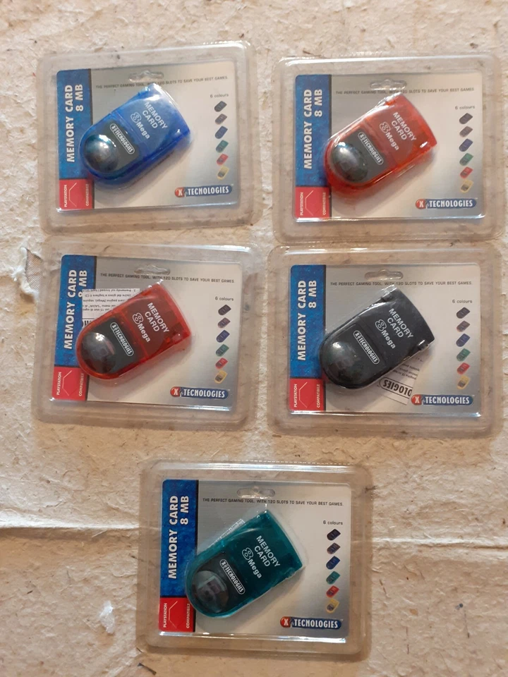 8MB MEMORY CARD  PER PLAYSTATION 2 X TECNOLOGIES NUOVO - Immagine 1 di 1