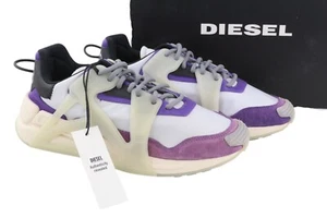 Diesel S-SERENDIPITY Mask Sneakers Men EU42.5 Grey Almond Tied Finger 200 - Picture 1 of 12