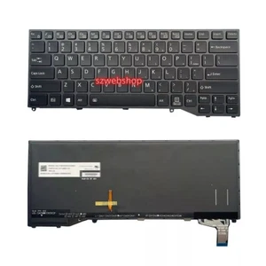 New Laptop US Keyboard for Fujitsu Stylistic Q738 Q739 with Backlit Black - Picture 1 of 2