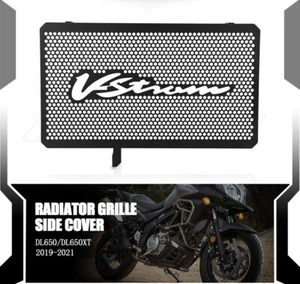 Radiator Guard Cover Grille For SUZUKI V-STROM DL650 2013-2020 DL650XT 2019-2021 - Picture 1 of 9