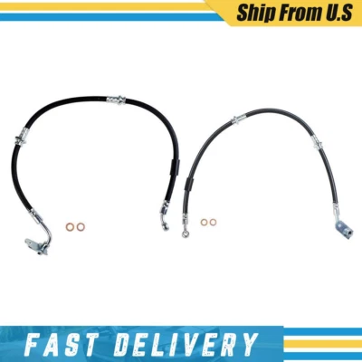 Manguera de freno de línea de freno delantera para Suzuki XL-7 2,7 L 2006 2005 2004 2003 2002 _XJ Foto 1 de 4