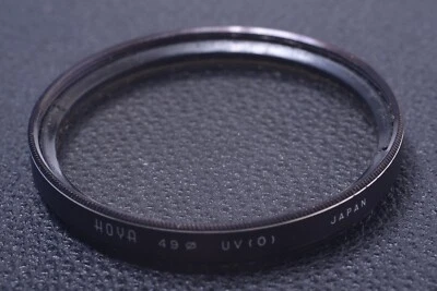 ✅ HOYA UV (0) 49MM FILTER GENUINE LENS OR CAMERA SCREW IN 17-3 - Image 1 of 2