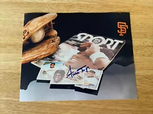 Willie Mays Signed Autographed 8X10 Photo New York Giants HOF - Picture 1 of 2