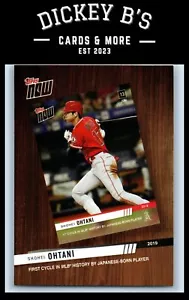 2020 Topps TNR-5 Shohei Ohtani Topps Now Review - Picture 1 of 2