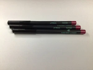 Vincent Longo Fuchsia Lip Pencil Lip Liner Wooden 0.043 oz. Lot of 3 - NEW - Picture 1 of 2
