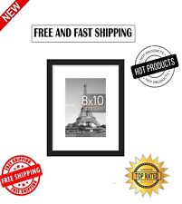 8X10 Picture Frame Display Pictures 5 X 7 Mat or 8 X 10 Wall Mounting Display