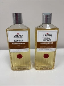 16 oz CREMO Body Wash Bourbon Vanilla Moisturizing - Lot Of 2 B20-76 - Picture 1 of 2