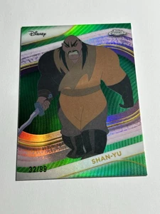 2025 Topps Chrome Disney Shan-Yu Green Refractor - Picture 1 of 2