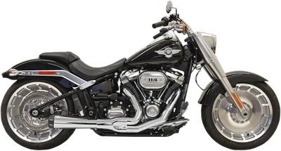 Harley Softail Fat Boy Breakout 2018-2021 escape Bassani Road Rage 2-1 FLFB Foto 1 de 3