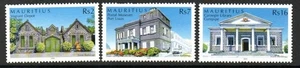 Mauritius MNH 2005 SG1132-34 Steingebäude - Bild 1 von 1