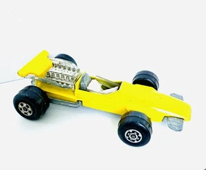 Matchbox 1970 Lesney 1-75 No 34 Formula 1 Racing Car Yellow #16 Superfast Toy - Picture 1 of 5