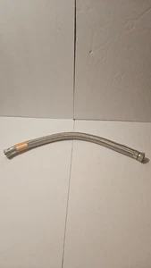 1.5" x 27" Braided Stainless Steel Flex Hose Connector – J-330 Fittings – New - Picture 1 of 3