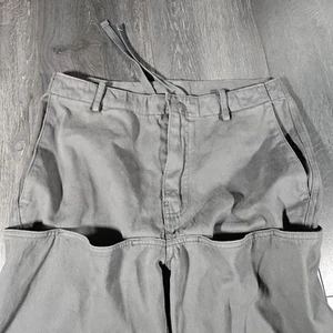 Yeezy YZY x GAP Engineered By Balenciaga Satin Cargohose Erwachsene 30 grau Hip Hop - Bild 1 von 11