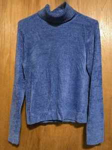 Rollkragenpullover Damen XL EVIE blau - sehr weich, gebraucht - Bild 1 von 4