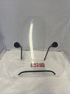 Slipstreamer SpitFire Motorcycle Wind Screen Clear M-3 AS-6 Dot 80 - Bild 1 von 13