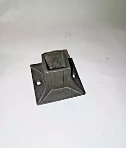 HANDSCHIENE SCHMIEDEEISEN HANDLAUF neue POSTEN REPARATURABDECKUNG 1" GUSSFUSS - Bild 1 von 2