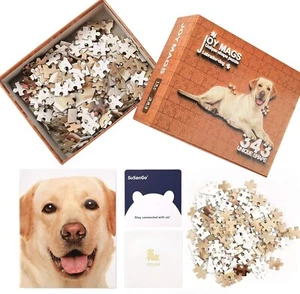 Rompecabezas Joy Mags Labrador Dog 343 forma única sellado en caja - Imagen 1 de 3