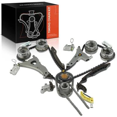 21x 发动机定时链条套件适用于梅赛德斯-奔驰 C400 C350 E400 CLS400 GL450 SL400 — 第 1/4 张图片