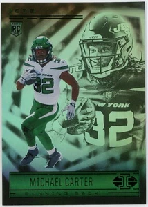 2021 Panini Illusions Emerald #93 Michael Carter! *PWE* - Picture 1 of 2