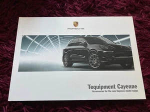 Porsche Cayenne Tequipment Accessories Brochure 2015 - UK Issue - Picture 1 of 1