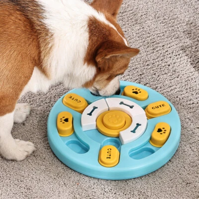 Dog Treat Dispenser Puppy Feeder Puzzle Interactive Toy Pet Training Ball - Image 1 of 4