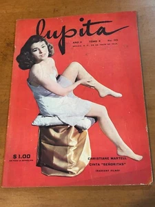 Miss Universe CHRISTIANE MARTEL Cover 1958 MEXICO MAGAZINE Elizabeth Taylor - Picture 1 of 1