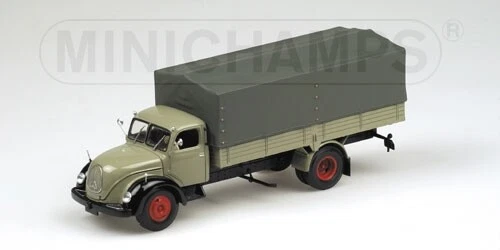 Minichamps Magirus S6500 Canvas 1955 Gray/blac 1:43 439141020 - Image 1 of 1