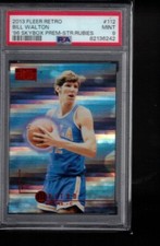 #112 BILL WALTON  2013 14 FLEER retro  STAR RUBIES PSA 9  125/150  pop 1 highest