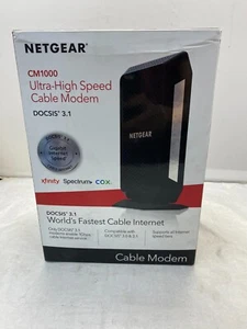 NETGEAR CM1000 DOCSIS 3.1 Ultra High Speed Cable Modem 1 Gbps Internet - Picture 1 of 7