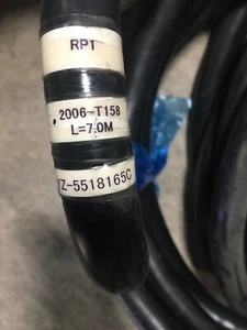 FANUC ROBOTICS A660-2006-T158 L7.0M CABLE ENCODER CONNECT FLEX - Picture 1 of 3