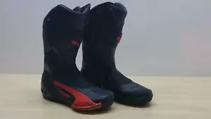 Stivali da Moto Superbike Stradali in Pelle Ducati Desmo Black Puma Red TG 42 3 - Imagen 1 de 6