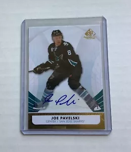 2012-13 SP Game Used Joe Pavelski Auto / Sharks Dallas Gold Autograph Group C SP - Picture 1 of 2