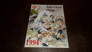 CALENDRIER GUIDES ET SCOUTS D'EUROPE 1994 - Couv. Alain d'Orange - Picture 1 of 6