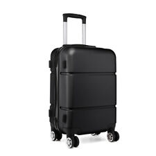 20'' Cabin Suitcase Lightweight Hand Travel Case Hard Shell Spinner Luggage