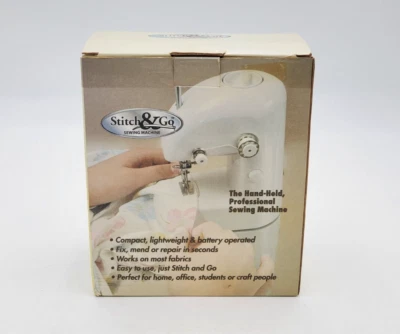 Stitch & Go The Hand Held Sewing Machine Battery Operated Mini Tested Works - Image 1 of 4