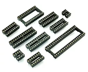 Chip adaptador de zócalo DIP IC zócalo base de zócalo IC 6/8/14/16/20/24/28/32/40/42 pines - Imagen 1 de 1