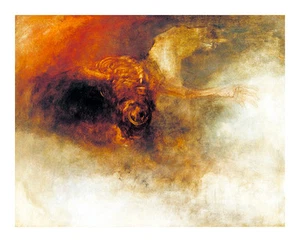 Death on a Pale Horse 40cm x 32cm Joseph Mallord William Turner Art Print - Picture 1 of 1