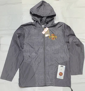 PAQUETE IMPERMEABLE GRIS empaquetable para hombre Iowa State con POPSSOCKET MEDIO GRATUITO (577) - Imagen 1 de 3